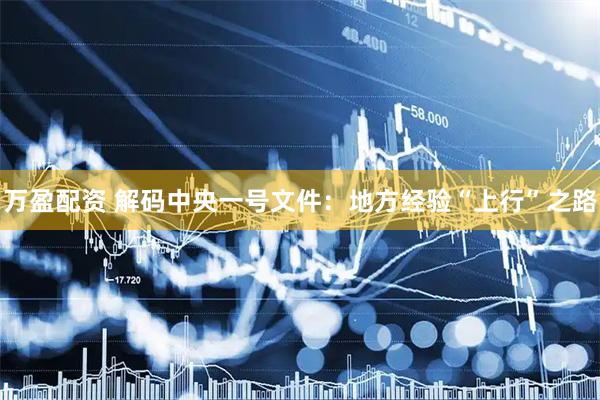 万盈配资 解码中央一号文件：地方经验“上行”之路