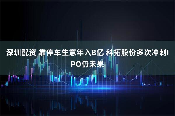 深圳配资 靠停车生意年入8亿 科拓股份多次冲刺IPO仍未果