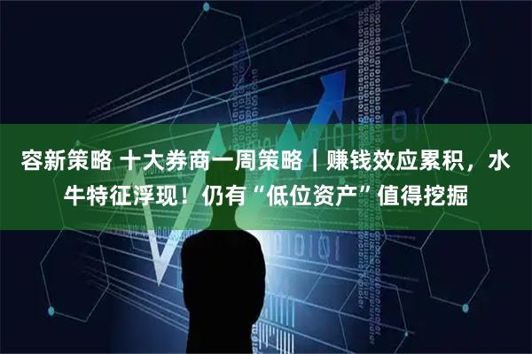 容新策略 十大券商一周策略｜赚钱效应累积，水牛特征浮现！仍有“低位资产”值得挖掘